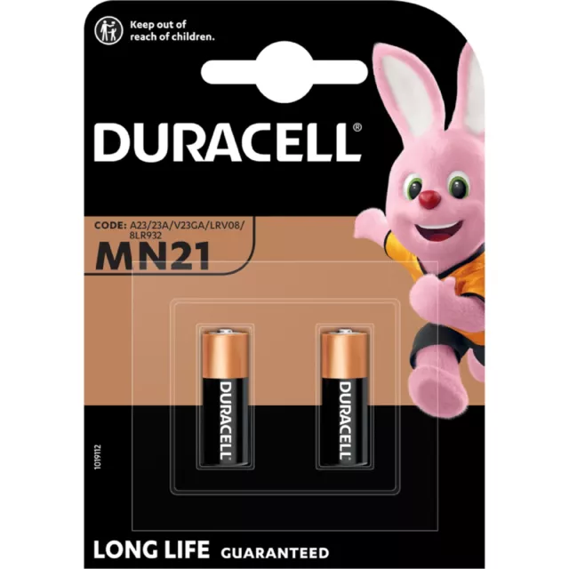 10 x Duracell MN21 V23GA LRV08 Alkaline Batterie 12V 5 x 2er Blister