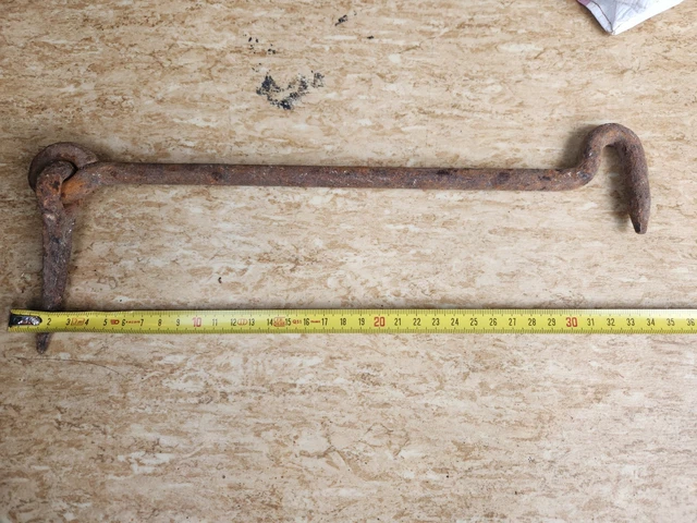 Heurtoir de porte en fer forgé, XIXème