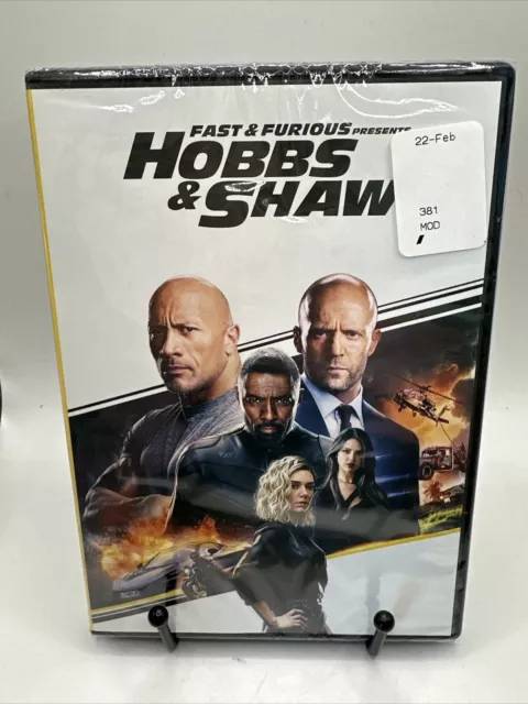 Fast & Furious Presents Hobbs & Shaw DVD Dwayne Johnson NEW