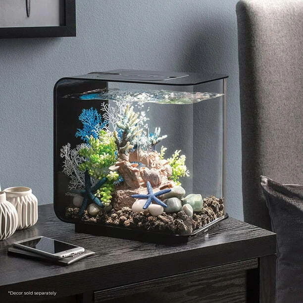 biOrb Flow 15 Aquarium with Standard Light, 4 Gallon, Black 2