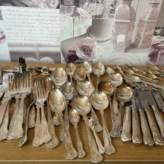 Vintage Joblot  Mixed Cutlery Epns Silver Plate Stainless Spoons Forks