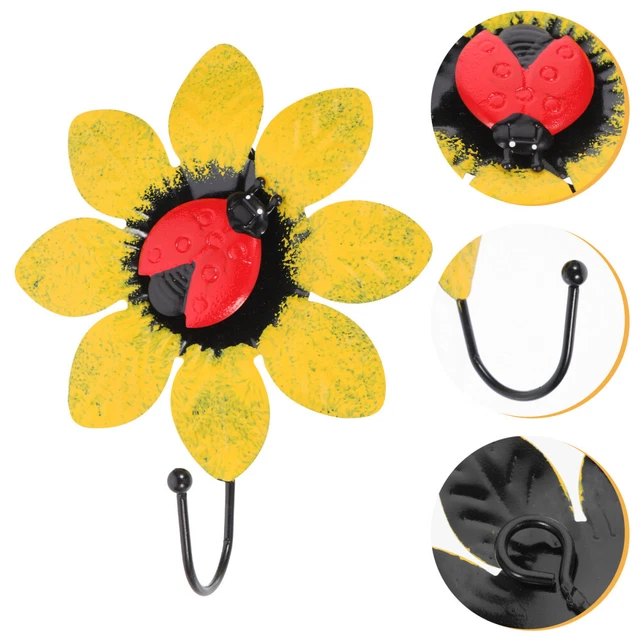 Coat Hook Rustic Hooks Wrought Iron Hook Wall Mounted Clothes Rack Multifunction