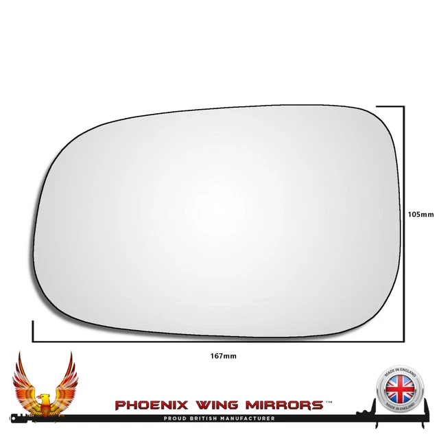 LEFT HAND PASSENGER Side Volvo C30 2006 2009 Convex Wing Door