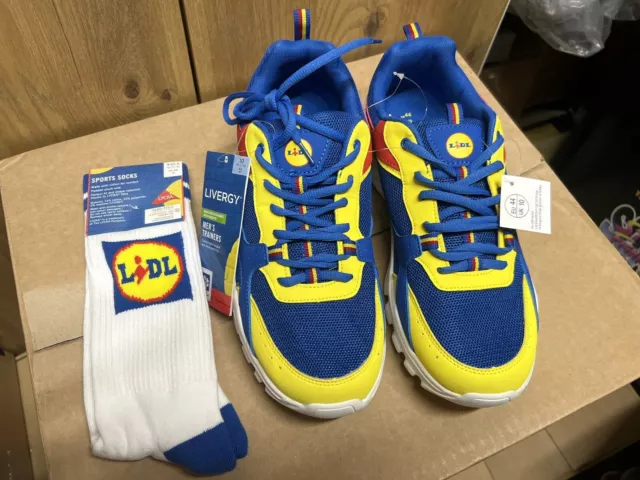 New Pair Lidl Sneakers Size 40 (UK 6.5) Limited Edition Basketball
