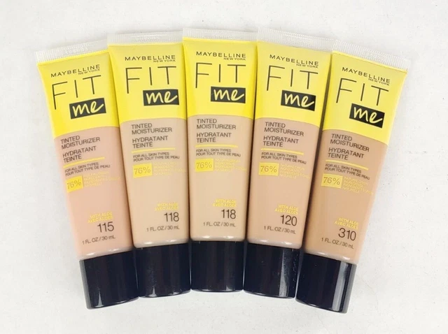 Maybelline Fit Me Tinted Moisturizer w Aloe For All Skin Types Choose Shade