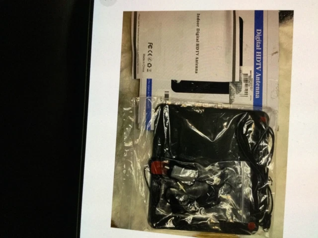 Digitale TV-Antenne Innenbereich - 250 Meilen Reichweite Mit 5m Kabel Für 4K & HD