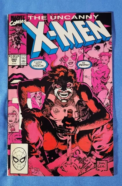 UNCANNY X-MEN #260 (NM) (Marvel Comics 1990) -- Jim Lee Cover #XL