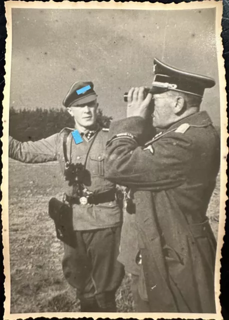 GERMAN Photo WW2 WWII ARCHIVE : Elite Officiers WAFFEN