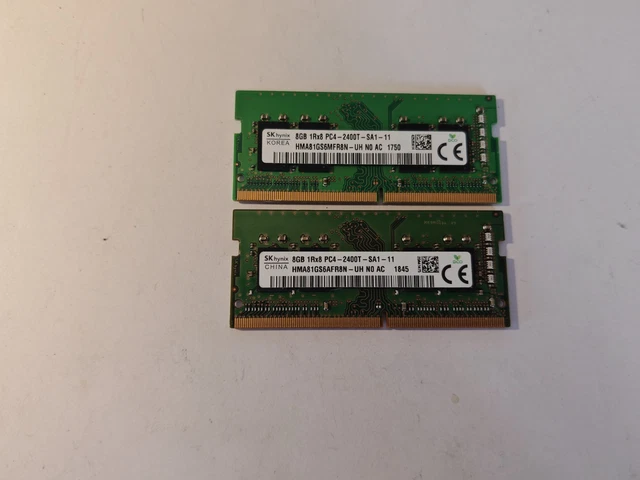 SKhynix 16GB×2 32GB DDR4 2400 動作確認済 32GB SK Hynix 2X 16GB 2RX8