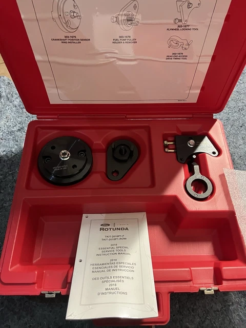 Rotunda Modular Engine Analyzer FORD TKIT-2018P1-F OTC Rotunda 3.0L Lion Diesel Engine Tool Kit Set 👍 ...