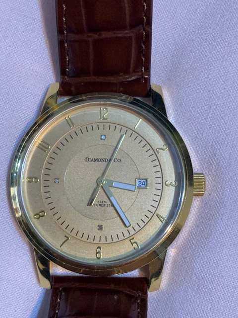 Diamond and on sale co masterpiece watch