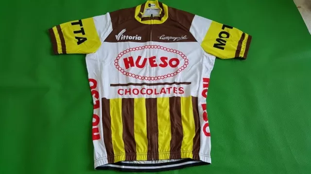 Equipacion Ciclismo Cycling Retro Hueso Maillot + Culotte Tirantes + Gorra