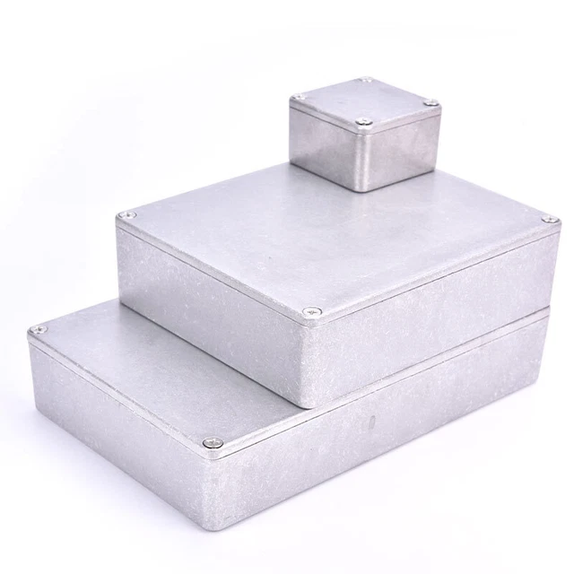 thumbnail image 2 of 2X (1 Pcs Aluminum Stomp Box Effects 1590A Pedal Enclosure 2 of 10