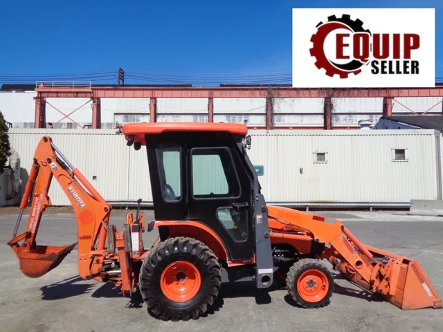 2017 Kubota B26 Backhoe Tractor Loader Diesel