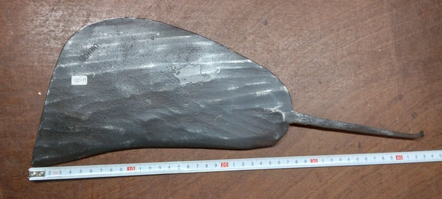 Serpe Ancienne Pour Coupe De Gui - Fer Forgé, Estampillée Clavel, Origine France, état D'usage