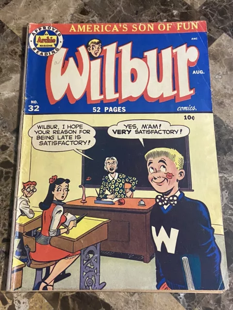 Wilbur #32 (1950) Archie Comics! Golden Age! G/VG