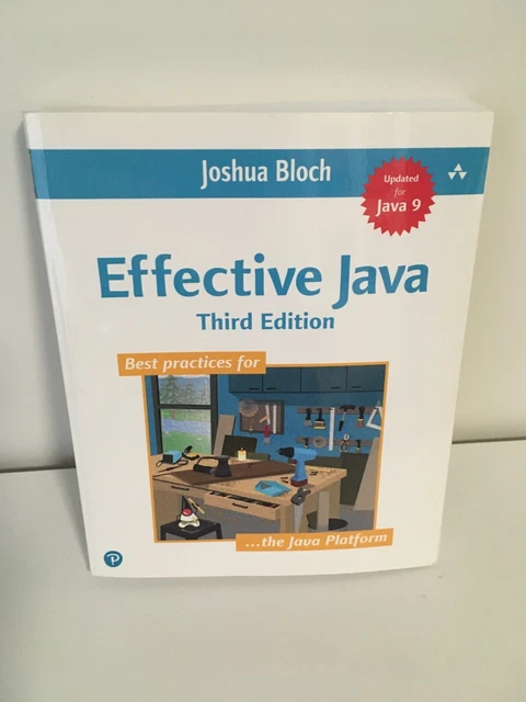 EFFECTIVE JAVA - Joshua Bloch (Third Edition, Paperback) $24.90 - PicClick