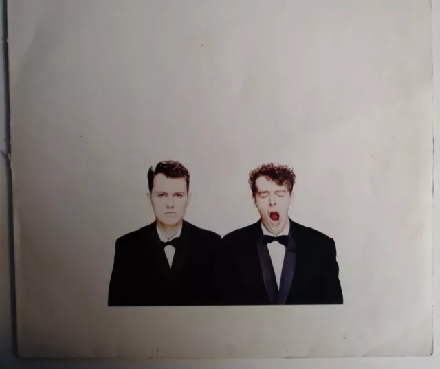 Pet Shop Boys - Actually 12" Black Vinyl LP