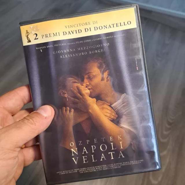 DVD -  Napoli velata - Mezzogiorno + Borghi + Ozpetek - ex noleggio 8/10