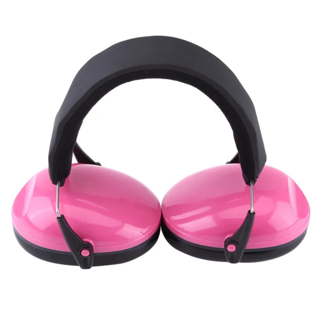 Baby Sleeping Hearing Protectors Foldable Earmuffs For Children (Pink)