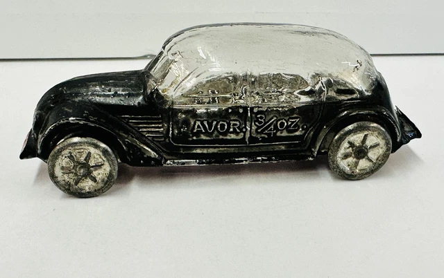 ANTIQUE AVOR GLASS Car Candy Container $256.00 - PicClick
