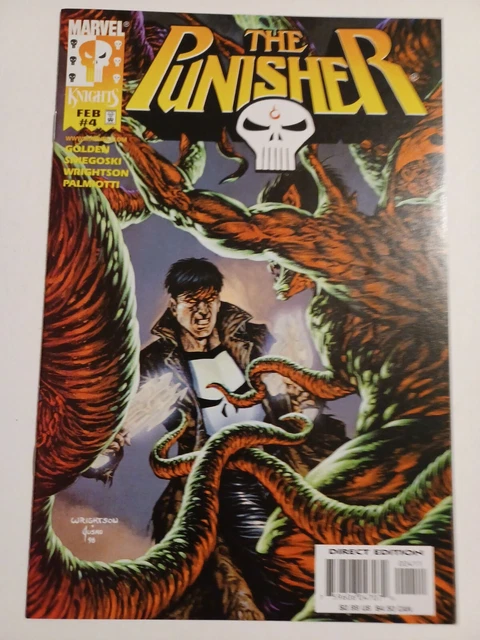 Punisher Vol. 4 #4 Comic Book - Berni Wrightson Cover - Marvel Knights - Pics!
