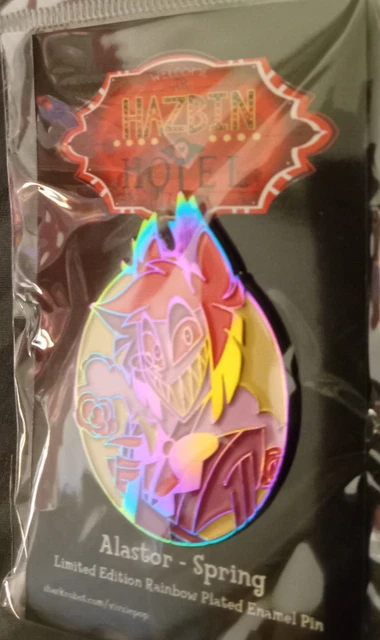 Spilla Per Zaino Spilla Metallica - Distintivo Anime Per Zaini E Abbigliamento Helluva Boss