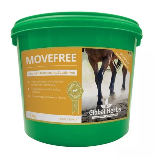 Global Herbs Movefree Joint Supplement For Horses