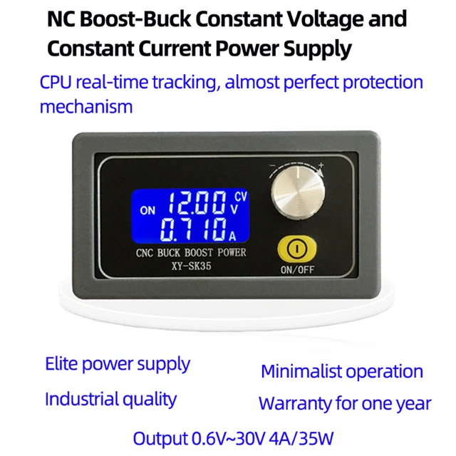 CNC DC BUCK Boost Converter Adjustable Laboratory Regulated Power ...
