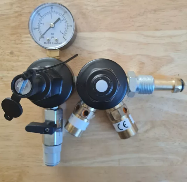 Primary mixed Gas Regulator /with Gauge, Man Cave Home Bar