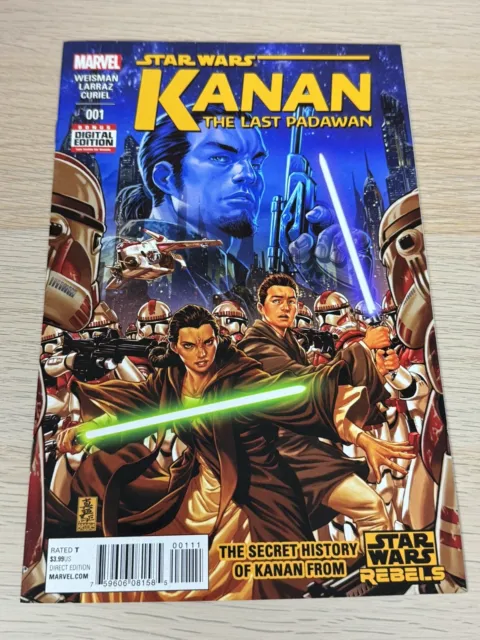 Star Wars Kanan The Last Padawan 1 1st Cameo App Of Sabine Wren Marvel Comics