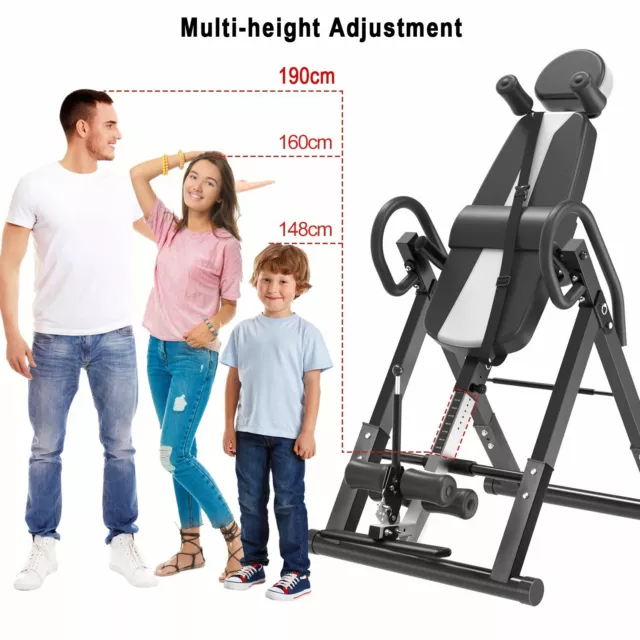 Inversionsbank Klappbar Rückentrainer Rückenstrecker Schwerkrafttrainer Trainer