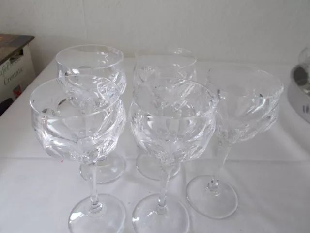 5 x peill + cleaning glass wine glass water glass series Diana h 17.5 cm