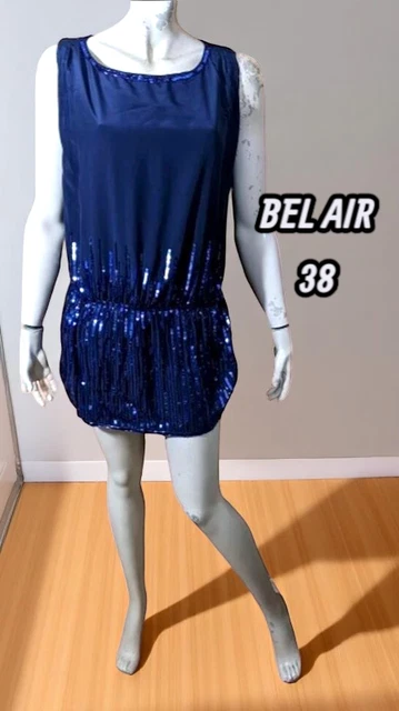 Robe En Soie 100% Bel Air Multicolore Fleurie - Taille L - Neuf Avec étiquettes