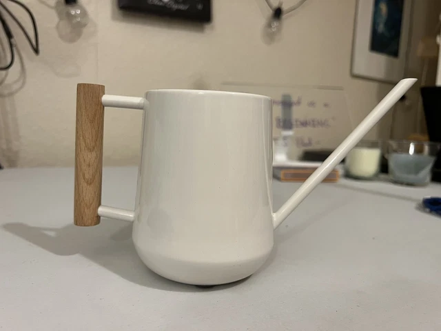 New Cream Burgon And Ball Small Watering Can (Slight Chip Under Handle See Pics)