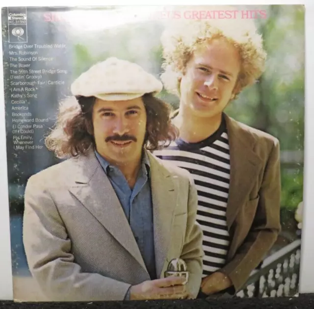 Disco De Vinilo Lp Simon & Garfunkel Greatest Hits (En Muy Buen Estado+) Kc-31350