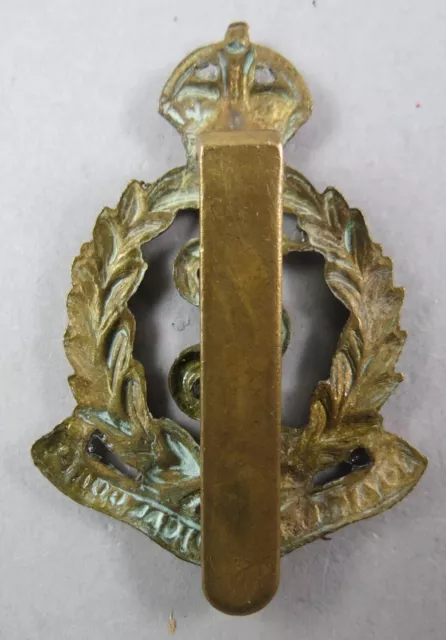 Military Brass K/C Badge Royal Army Medical Corps British Army 2