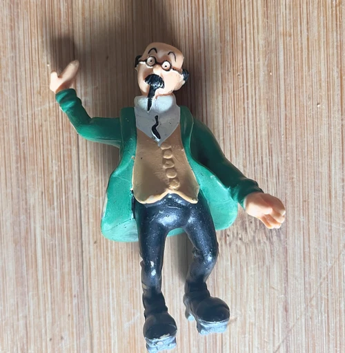 FIGURINE TINTIN Pvc Herge Comics Spain 1985 - Professeur Tournesol EUR