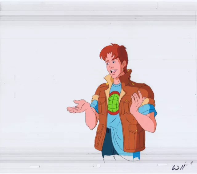 Captain Planet Wheeler Original Cel Art Animation Production W11