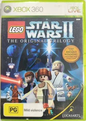 LEGO Star Wars II 2 The Original Trilogy Inc. Manual (Xbox 360) [PAL] - WARRANTY