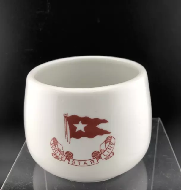 White Star Line RMS TITANIC Artifact Collection Reproduction Replica Mug Tea Cup