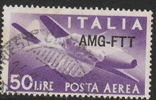 Stamp Italy Trieste SC C22 Allied Military Gov't Territory AMGFTT Airmail Used