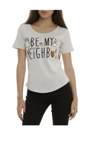 Studio Ghibli Her Universe My Neighbor Totoro Be My Neighbor Girls Shirt XS NWOT