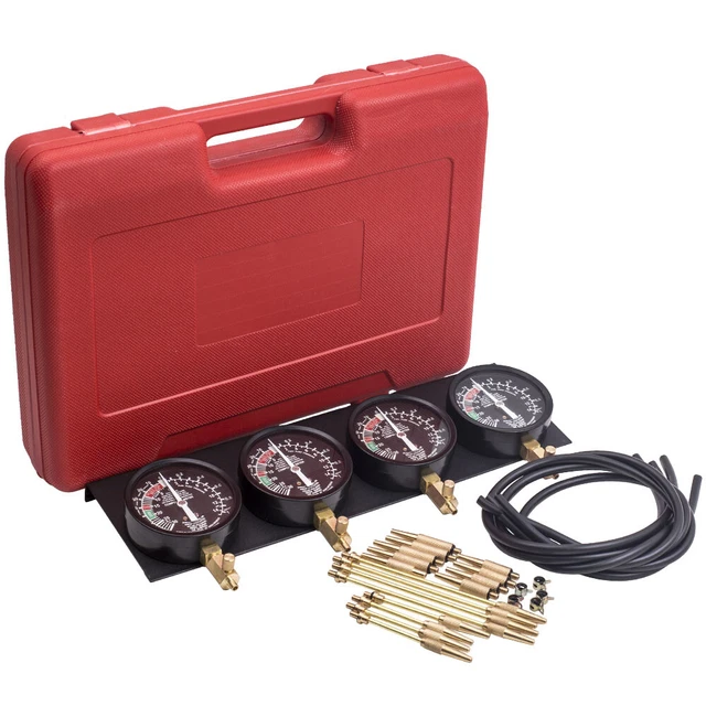 4 MOTORCYCLE CARB Carburetor Vacuum Synchronizer Gauges Tool Balancer