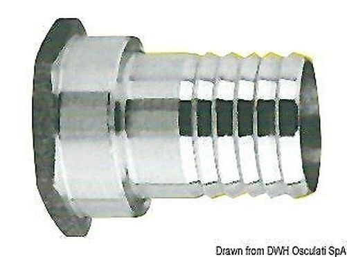 Raccord Inox Femelle 1” 1/2 x 45 Marque Osculati 17.210.10