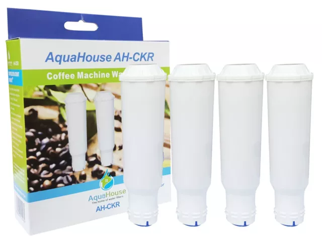 4x CKR Water Filter Compatible with Krups AEG Bosch Siemens Melitta Coffee Maker