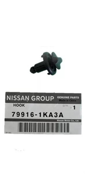 2 CLIP PLAGE Arrière fixation réparation crochet support NOIR Nissan Juke  NEUF EUR 6,49 - PicClick FR