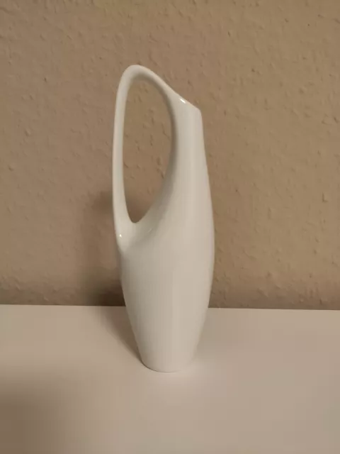 Design Vase ROSENTHAL Porzellan Mid Century Hans Wohlrab 1956 17,5 cm hoch TOP