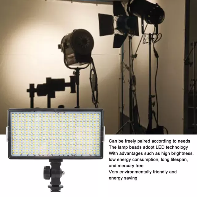 30W 416pcs LED Flat Panel Fill Light Lamp Photography Lighting Panel Camera TOH