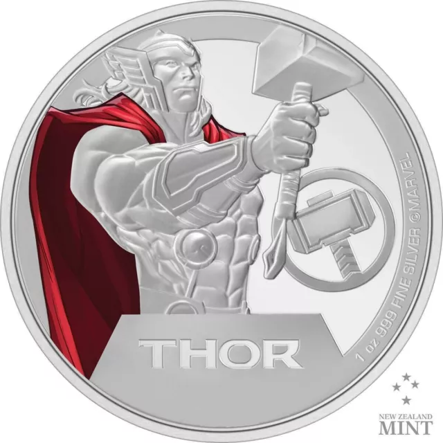 2023 Marvel THOR 1oz Silver Coin